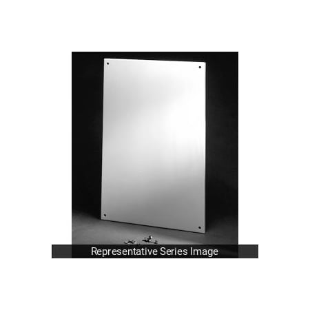 Hammond Consolet Panel, 30-1/2 in. H x 56-1/2 in. W x 3/4 in. L, Steel 2CWCP60